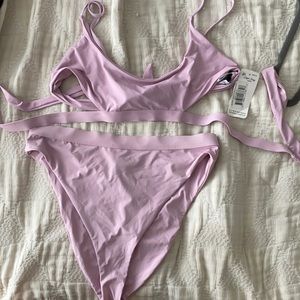 Dippin daisy lavender bikini